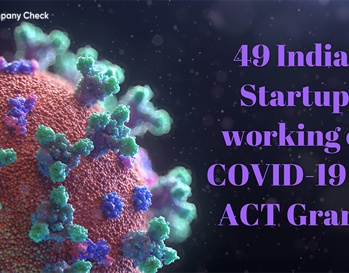 49 Indian Startups working on COVID 19 get ACT Grants