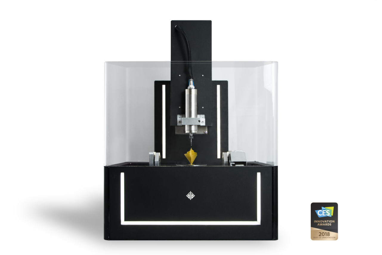 Ethereal Halo – The world’s first consumer oriented 5-axis CNC and 5-axis 3D printer