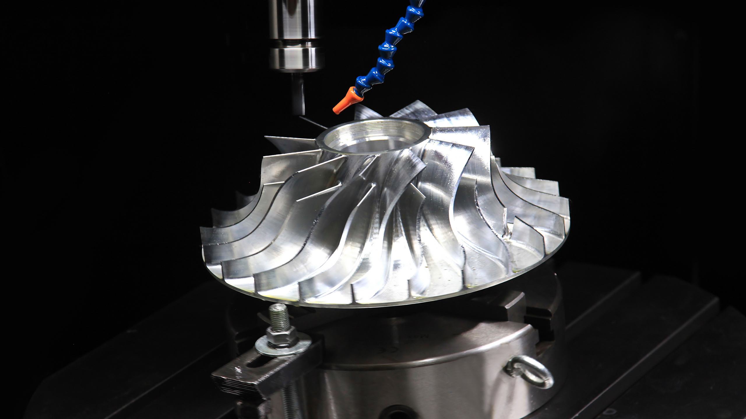 Aerospace Impeller Machined by CNC